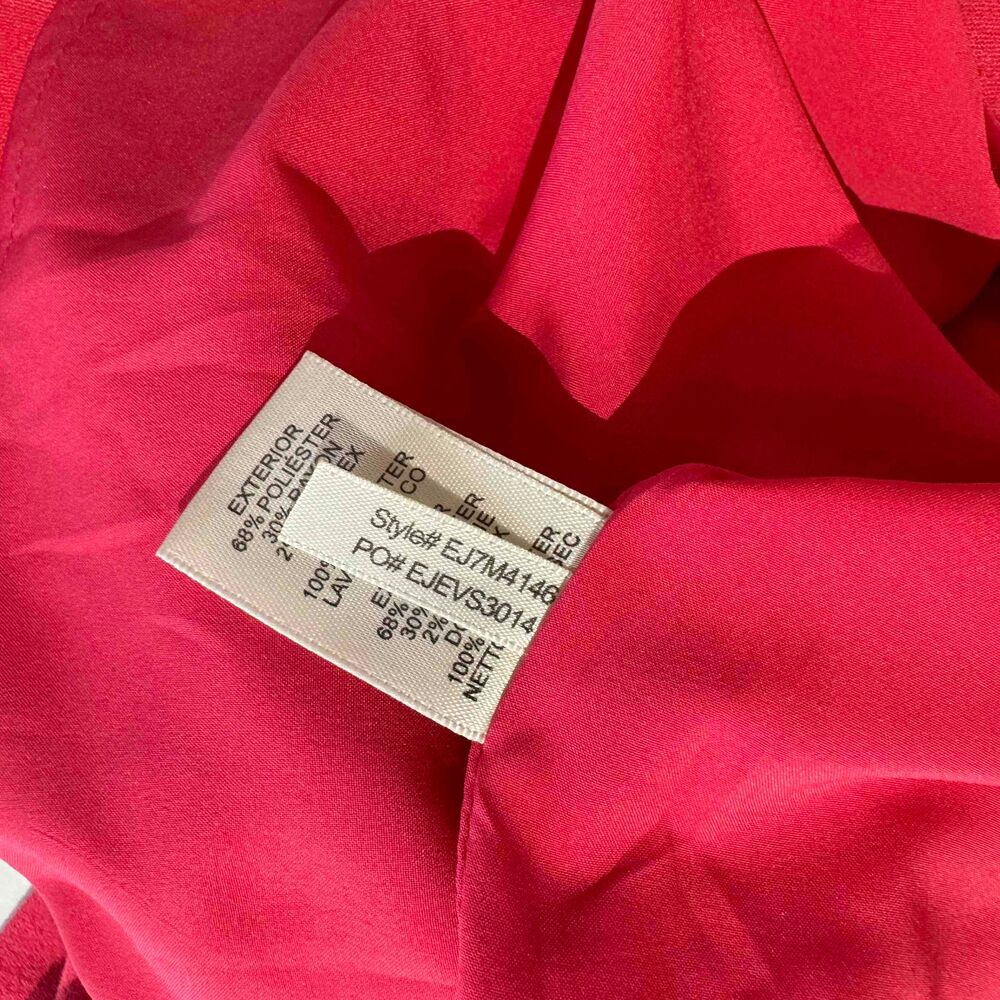 Eliza J Pink Short Dress Pink Sz 6 Round Neck Preppy Professional Barbie Spring - Picture 11 of 15